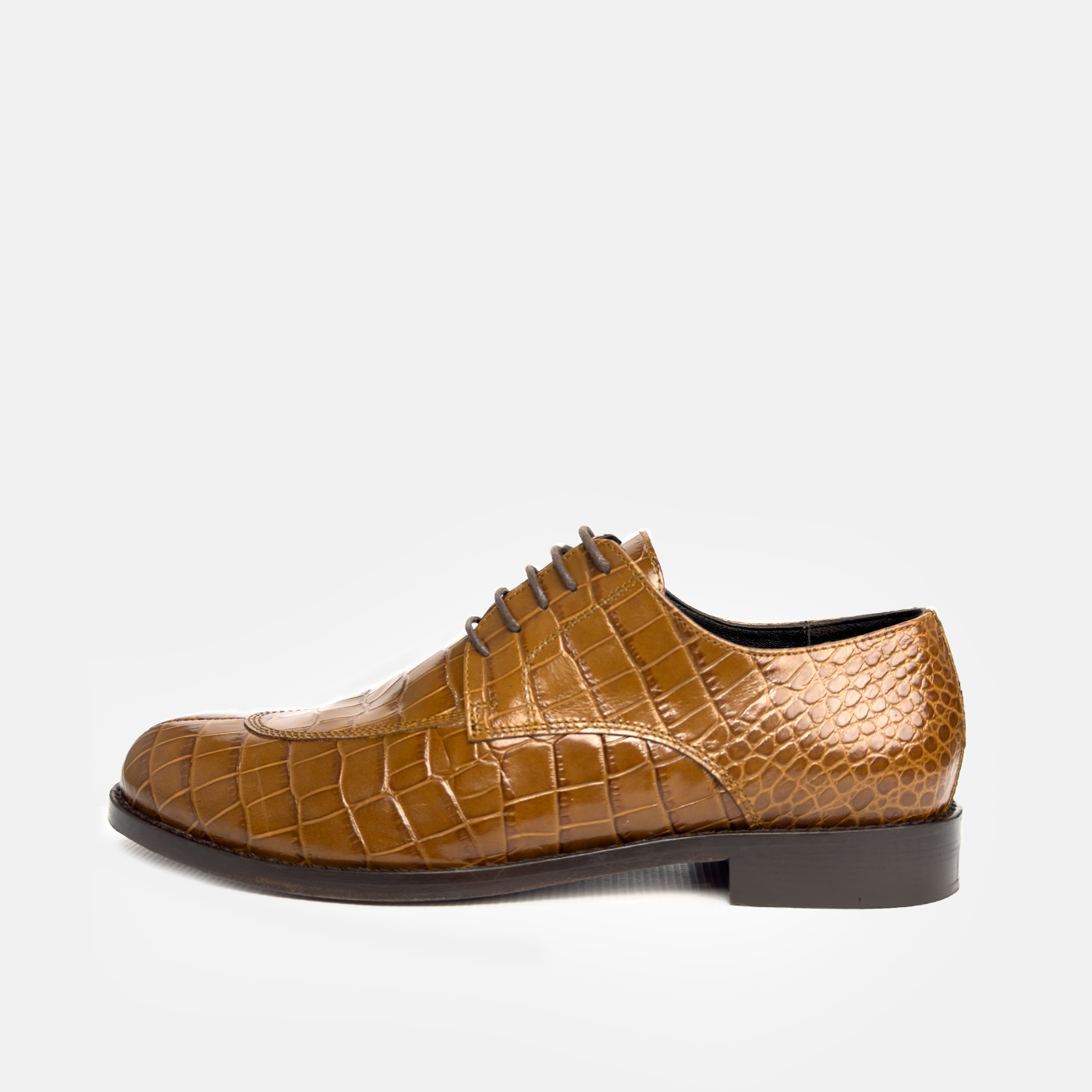 Chaussures Croco Marron
